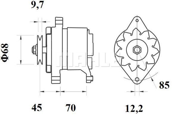 MAHLE Генератор MG 520