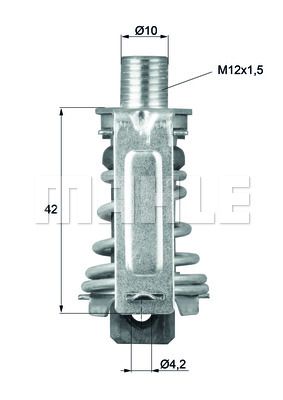 MAHLE Термостат, охлаждающая жидкость TX 99 70