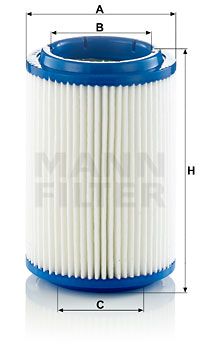 MANN-FILTER Gaisa filtrs C 16 006