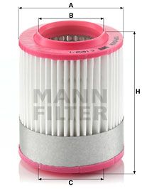 MANN-FILTER Воздушный фильтр C 1652/1