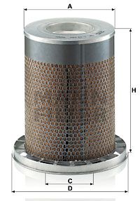 MANN-FILTER Gaisa filtrs C 23 589