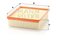 MANN-FILTER Gaisa filtrs C 25 122