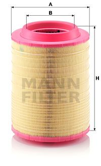 MANN-FILTER Воздушный фильтр C 25 660/2