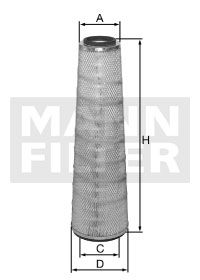 MANN-FILTER Воздушный фильтр C 28 003