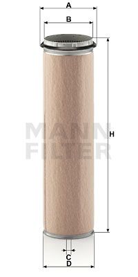 MANN-FILTER Sekundārā gaisa filtrs CF 1300