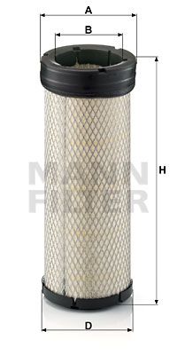 MANN-FILTER Sekundārā gaisa filtrs CF 1398