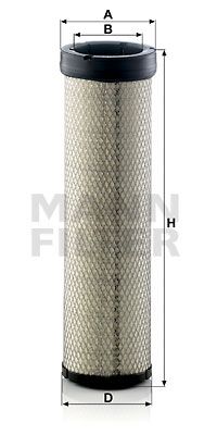 MANN-FILTER Sekundārā gaisa filtrs CF 14 002