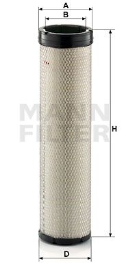 MANN-FILTER Sekundārā gaisa filtrs CF 1570