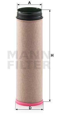 MANN-FILTER Sekundārā gaisa filtrs CF 710
