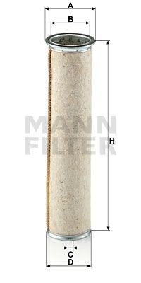 MANN-FILTER Фильтр добавочного воздуха CF 923