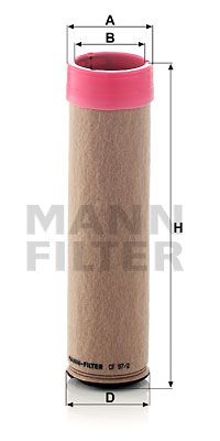 MANN-FILTER Sekundārā gaisa filtrs CF 97/2