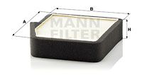 MANN-FILTER Filtrs, Salona telpas gaiss CU 19 002