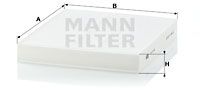 MANN-FILTER Filtrs, Salona telpas gaiss CU 2141