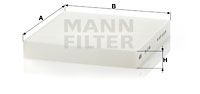 MANN-FILTER Filtrs, Salona telpas gaiss CU 2149