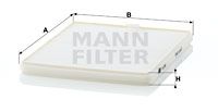MANN-FILTER Filtrs, Salona telpas gaiss CU 2326
