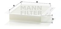 MANN-FILTER Filtrs, Salona telpas gaiss CU 2338
