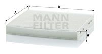 MANN-FILTER Filtrs, Salona telpas gaiss CU 2362