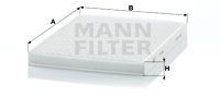 MANN-FILTER Filtrs, Salona telpas gaiss CU 2436