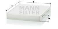 MANN-FILTER Filtrs, Salona telpas gaiss CU 2440
