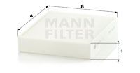 MANN-FILTER Filtrs, Salona telpas gaiss CU 25 001