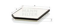 MANN-FILTER Фильтр, воздух во внутренном пространстве CU 2525