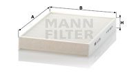 MANN-FILTER Filtrs, Salona telpas gaiss CU 2736-2