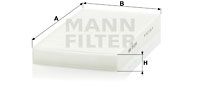 MANN-FILTER Filtrs, Salona telpas gaiss CU 2956