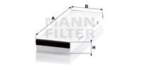 MANN-FILTER Filtrs, Salona telpas gaiss CU 3023-2