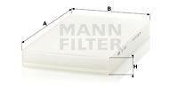 MANN-FILTER Filtrs, Salona telpas gaiss CU 3192
