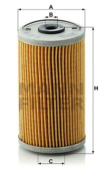 MANN-FILTER Eļļas filtrs H 614 n