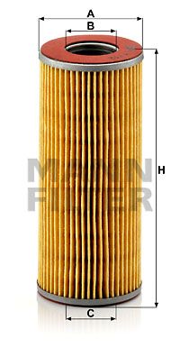 MANN-FILTER Eļļas filtrs H 712 k