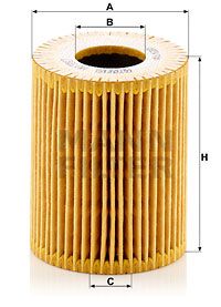 MANN-FILTER Eļļas filtrs HU 7017 z