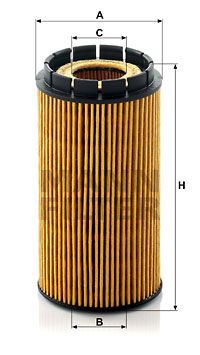 MANN-FILTER Eļļas filtrs HU 718/2 x