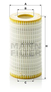 MANN-FILTER Eļļas filtrs HU 718/5 x
