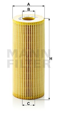 MANN-FILTER Масляный фильтр HU 726/2 x