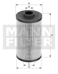 MANN-FILTER Eļļas filtrs HU 816/1 x