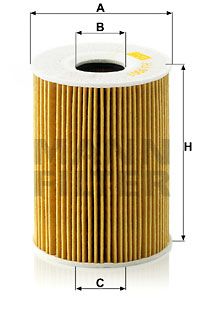 MANN-FILTER Eļļas filtrs HU 9001 x