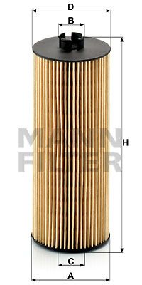 MANN-FILTER Eļļas filtrs HU 945/3 x