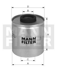 MANN-FILTER Топливный фильтр P 935/1
