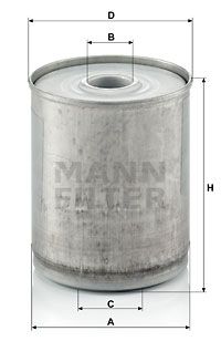 MANN-FILTER Degvielas filtrs P 939 x