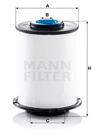 MANN-FILTER Топливный фильтр PU 7012 z