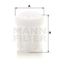 MANN-FILTER Karbamīda filtrs U 1003