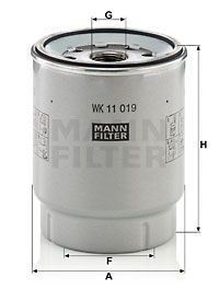 MANN-FILTER Degvielas filtrs WK 11 019 z