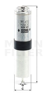 MANN-FILTER Топливный фильтр WK 5010 z