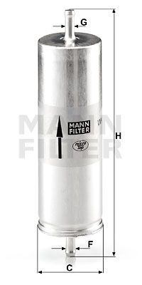 MANN-FILTER Топливный фильтр WK 516