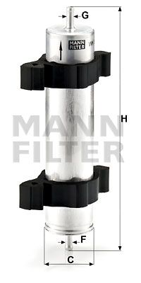 MANN-FILTER Degvielas filtrs WK 521/2