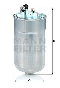 MANN-FILTER Degvielas filtrs WK 8021