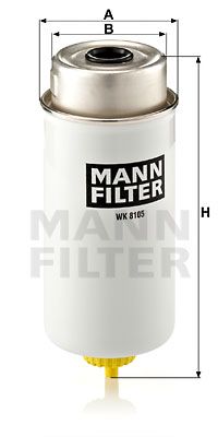 MANN-FILTER Топливный фильтр WK 8105