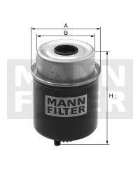 MANN-FILTER Топливный фильтр WK 8114