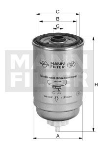 MANN-FILTER Degvielas filtrs WK 832